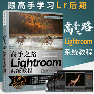 Lightroom系统教程 高手之路 摄影书籍摄影后期基础教程书LR完全自学照片处理数码 摄影集后期工具技巧实战教学后期修图教材