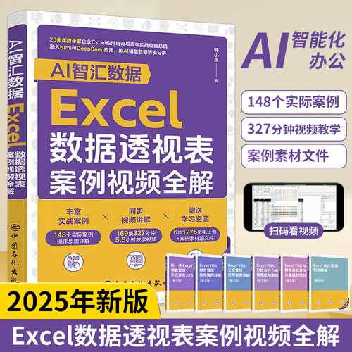Excel数据透视表案例视频全解