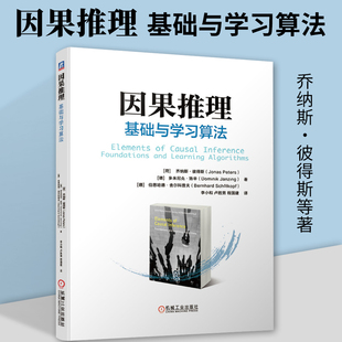人工智能 概率统计教材书籍 乔纳斯 统计学 变量 时间系列因果分析 机器学习 因果模型 彼得斯 基础与学习算法 因果推理