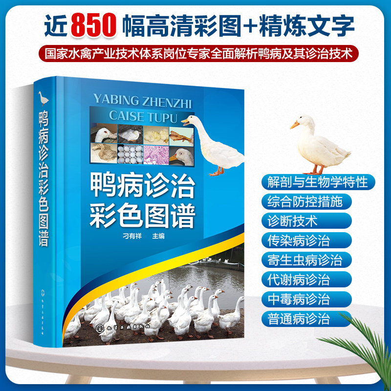 鸭病诊治彩色图谱类似鉴别实用