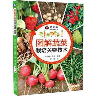 图解蔬菜栽培关键技术蔬菜种植技术大全农业种植无土栽培技术大棚水培蔬菜病虫害图谱与防治百科书籍土豆萝卜辣椒种用药家庭农场书