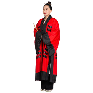 武当山服装林正英道袍道士穿的衣服高功法衣三清长袍八卦经衣法袍