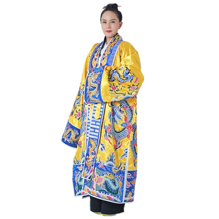 高功法衣三清长袍林正英法衣道士服男道服道真道袍武当道袍八卦衣