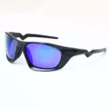 Black Frame Blue Lens