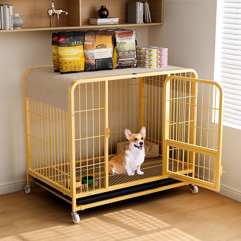 狗笼子中型大型犬室内带厕所边牧小型宠物笼狗狗拉布拉多金毛狗笼,宠物/宠物食品及用品,狗笼子,淘宝优惠券,粉丝福利购,淘宝优惠卷