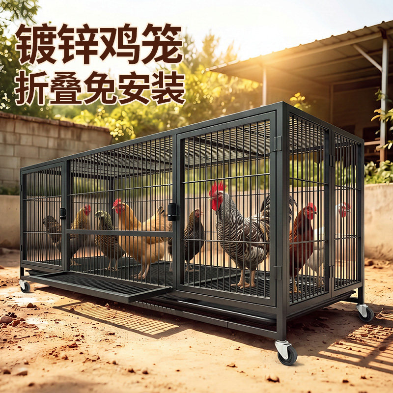 免安装鸡笼子家用室内外大号密网