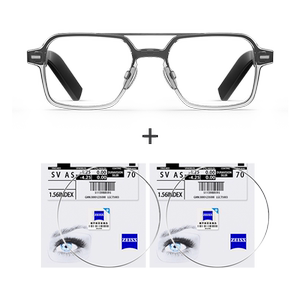 更优惠!华为智能眼镜配镜服务 配近视镜片 防蓝光镜片  渐变色眼镜片 支持扫码查询防伪