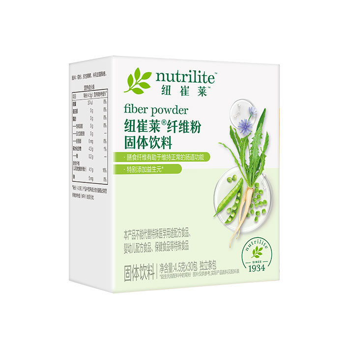 安利纽崔莱纤维粉固体饮料 4.5g*30包 膳食纤维改善肠道正品