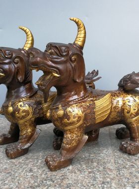 貔貅天禄独角兽家居客厅摆件