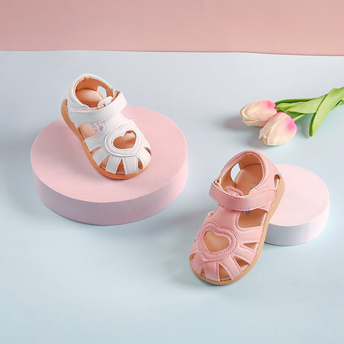 夏季女童凉鞋婴幼儿软底防踢