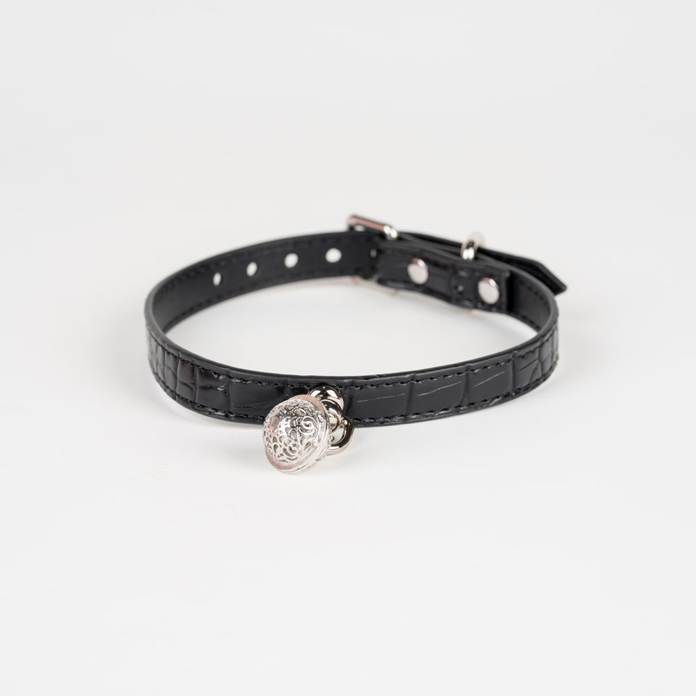 choker项圈定制真皮颈带女锁骨链