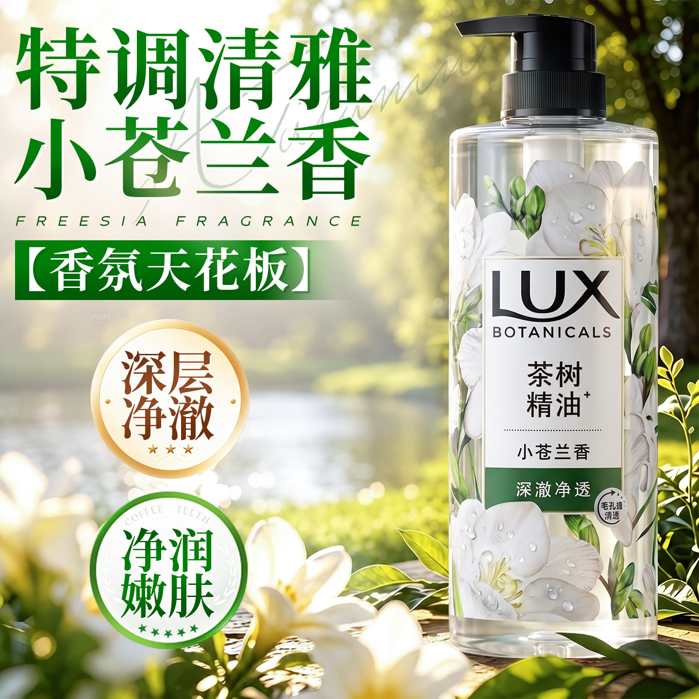【回头率爆表】力士沐浴露小苍兰