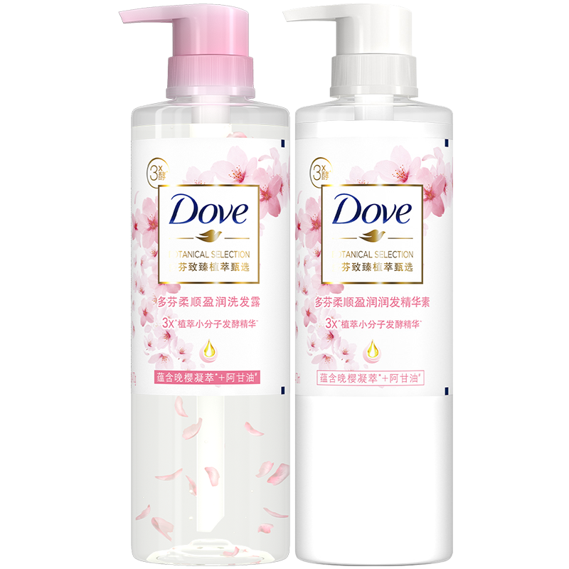 dove多芬洗发水露乳护发素套装