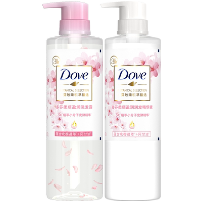 dove多芬洗发水露乳护发素套装
