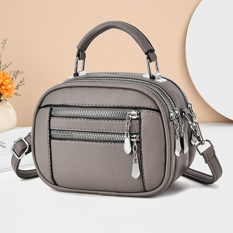 单肩小包多层大容量手机包