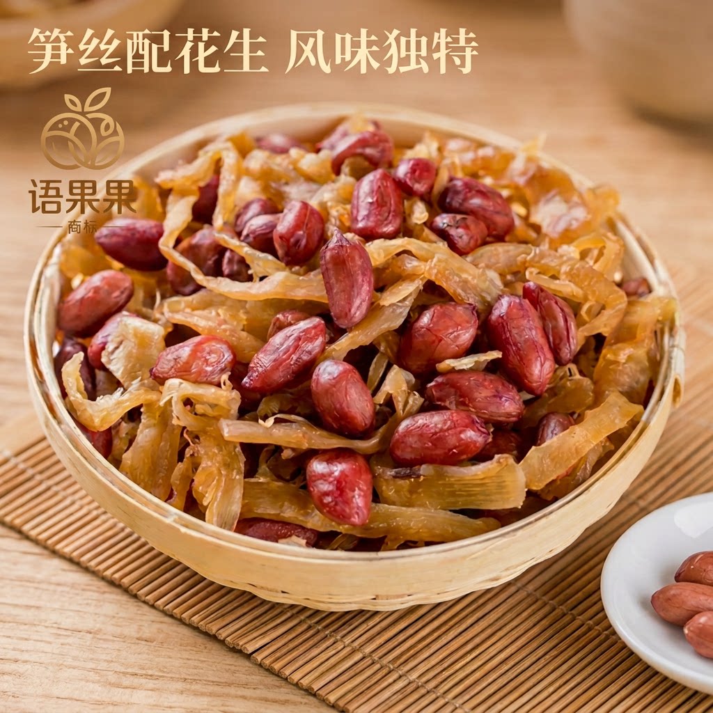 罐装笋干多味笋丝花生多味笋丝图片