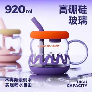 览萌高硼硅玻璃耐高温玻璃杯