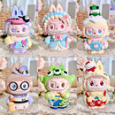 拉布布石膏娃娃涂色白胚 香薰diy上色labubu 小号立体彩绘网红爆款