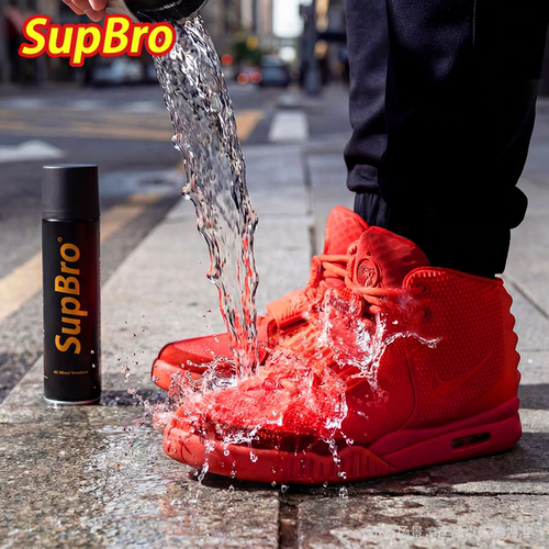 SupBro防尘防水喷雾翻毛皮球鞋
