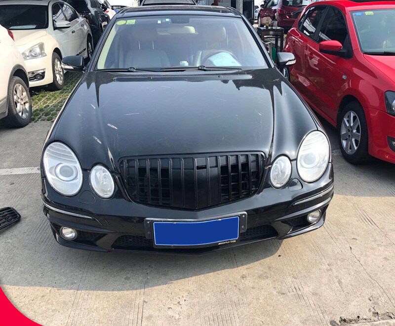 奔驰W211 E级E280 E350 E230改装GT中网竖条中网AMG中网老E中网