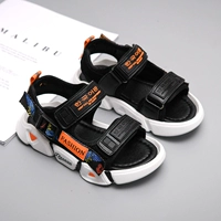 Нескользящие сандалии для мальчиков, детская летняя обувь, коллекция 2022, мягкая подошва, подходит для подростков, в корейском стиле