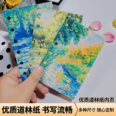 可定制各尺寸160g道林纸内页