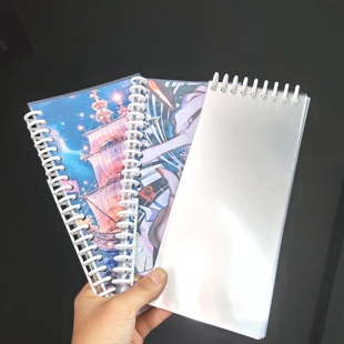 A4pet单面透明离型纸本长条pet离型纸本手帐胶带收纳工具图鉴册