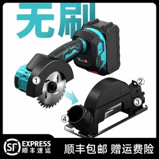 角磨机功率迷你打磨机切割机电池磨光机角磨锂电机 纯铜无刷充电式