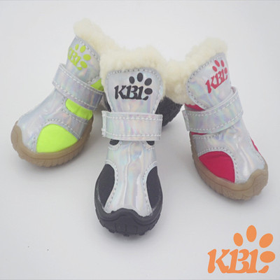 kbl泰迪不掉防水冬款软底宠物鞋