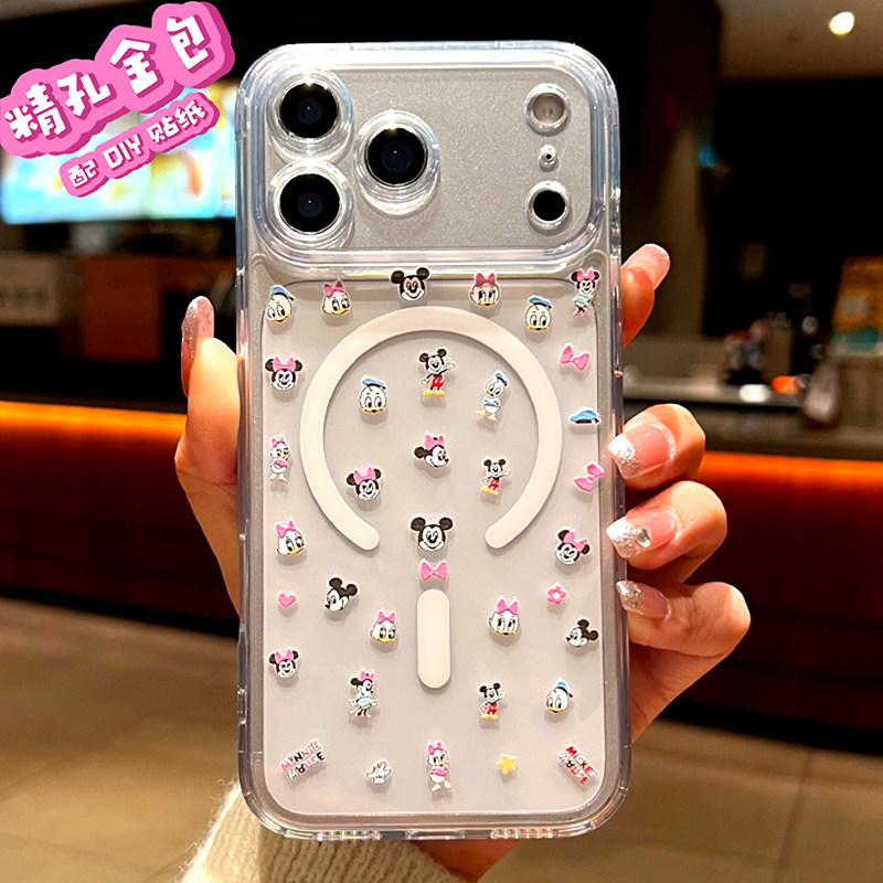 iPhone17Promax摄像头全包住精孔苹果17手机壳新款17Pro简约17air透明16pro镜头高级感全包镜头保护套16适用