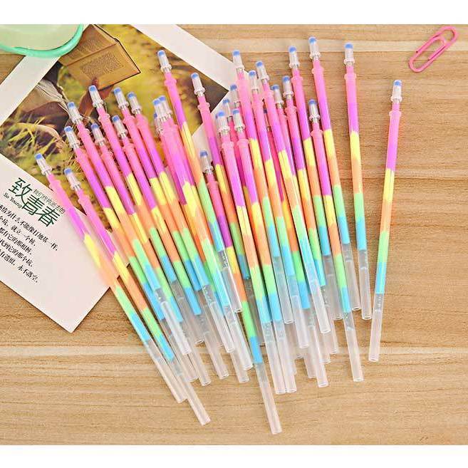 京诺彩虹笔6合一多色彩色笔