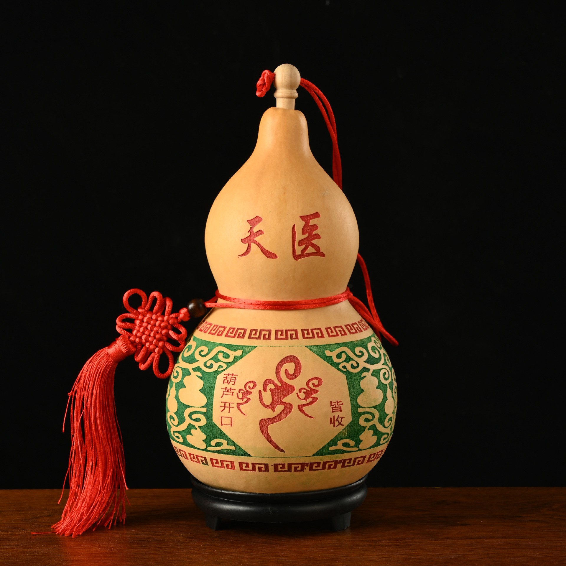 天然葫芦挂件真胡芦开口木葫芦摆件天医葫芦玄关客厅文玩摆件大号