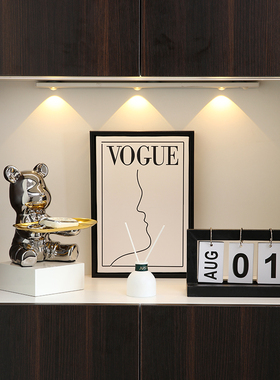 现代玄关柜摆件轻奢简约高档装饰品客厅电视柜鞋柜进门口钥匙收纳