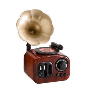 复古怀旧留声机音乐盒摆件玄关客厅家居装饰品酒吧咖啡厅创意摆设