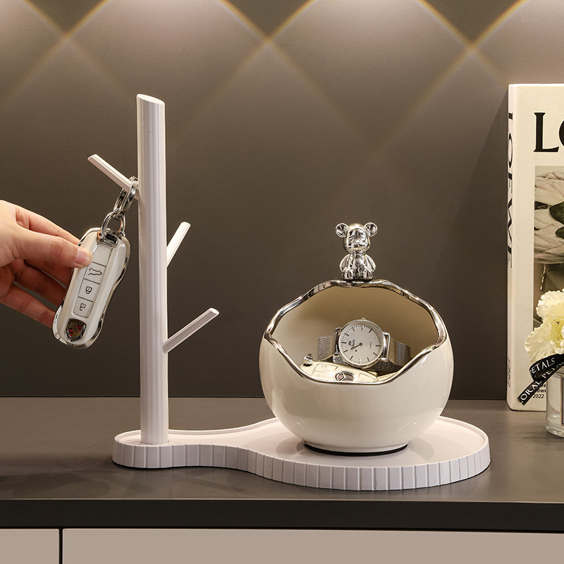 入户门口玄关钥匙置物架收纳摆件轻奢高档鞋柜客厅装饰品乔迁礼物,家居饰品,装饰摆件,淘宝优惠券,粉丝福利购,淘宝优惠卷