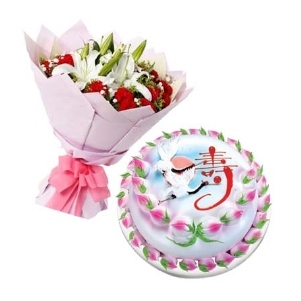 会宁县太平店镇甘沟驿镇中川镇汉家岔镇蛋糕店鲜花店配送生日蛋糕