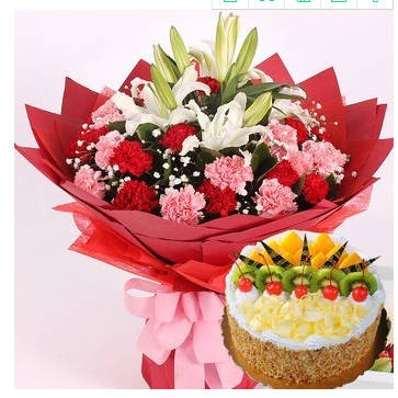 隆尧县魏家庄镇尹村镇山口镇莲子镇蛋糕店鲜花店配送生日蛋糕玫瑰