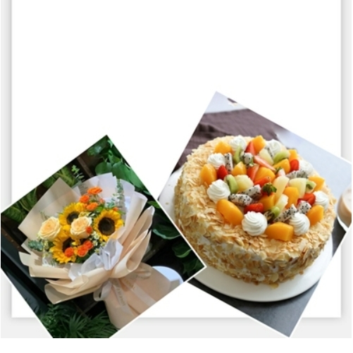 福建晋安金鸡山公园福新路东二环泰禾广场玫瑰花生日蛋糕鲜花店女