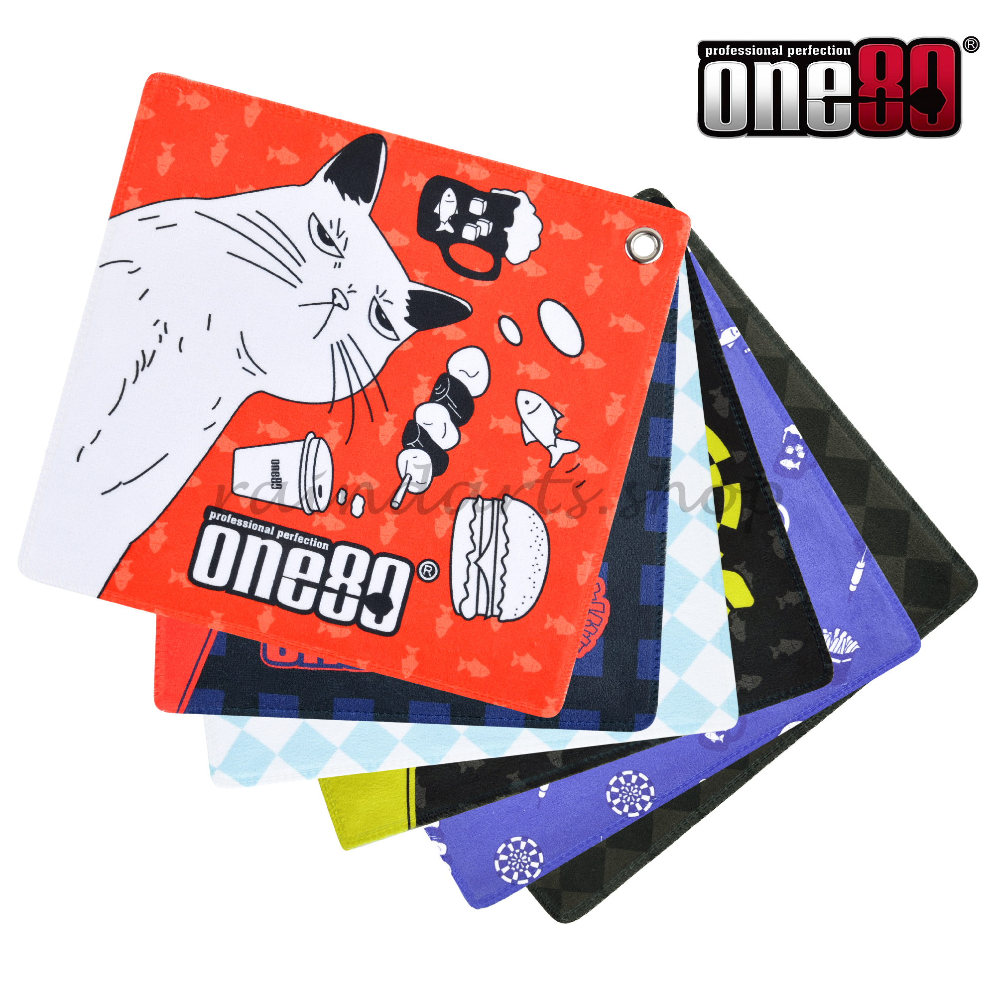 ONE80日本祭限量款方形小毛巾