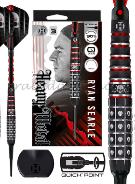 2026新品英国原装Ryan Searle 90% SERIES 3钨钢软式硬式飞镖套装