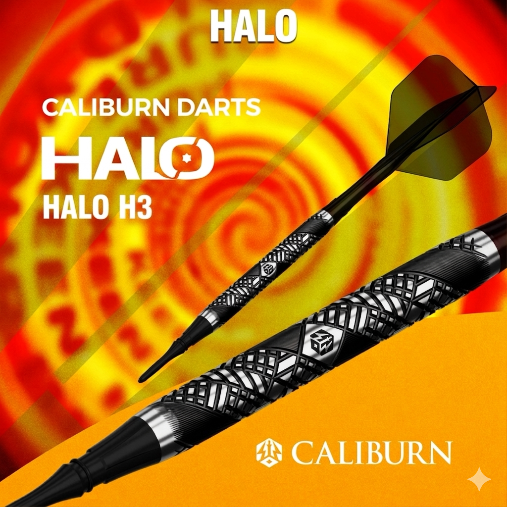 正品CALIBURN 九牌 光轮系列 H3 95%钨钢专业EVO三支装飞镖套装