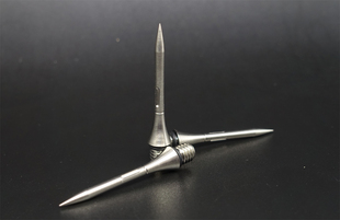 光滑针钛合金软式 九牌 三支装 BAMBOO 飞镖转换尖转接头 飞镖转硬式