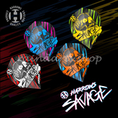 飞镖尾 英国原装 SAVAGE系列飞镖叶 HARROWS三片套装 飞镖翼 哈路士