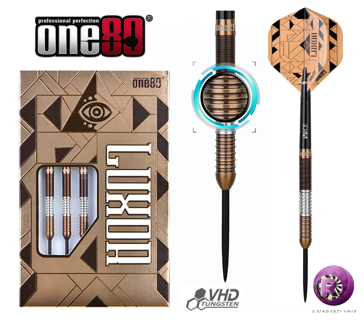 ONE80金字塔钨钢镖专业飞镖新款