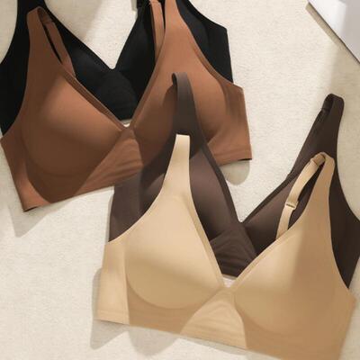 深v内衣聚拢收副乳软支撑文胸