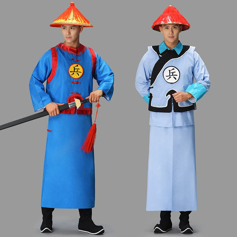 清朝古代士兵太监影视剧演出服