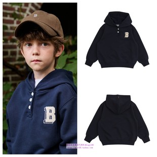 100 卫衣童装 155 2024秋春儿童休闲连帽套头长袖 been韩国直邮代购
