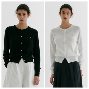 圆领甜美百搭简约休闲上衣 2024春秋女装 韩国STEP AROUND直邮代购