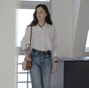 长袖 韩国known 甜美条纹百搭衬衫 better直邮代购 上衣 2024春秋女装