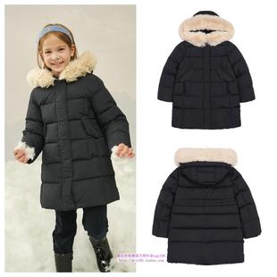 110 鸭绒羽绒服童装 165 2024冬儿童深海军蓝中长款 been韩国代购